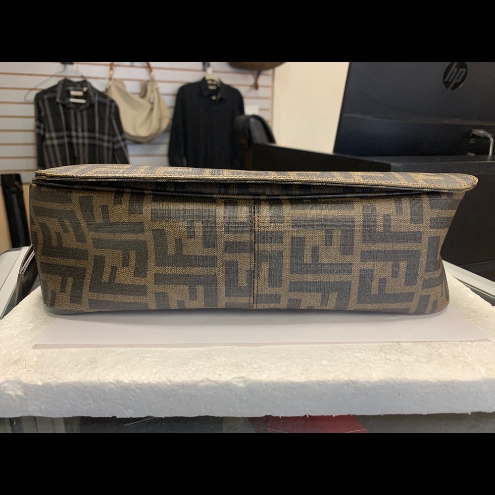 Fendi Zucca Monogram Canvas Messenger Bag - Picture 5 of 12